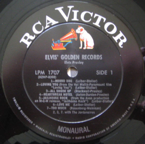 Elvis Presley - Elvis' Golden Records (LP, Comp, Mono, RE, Roc) (Good Plus (G+)) - Image 5