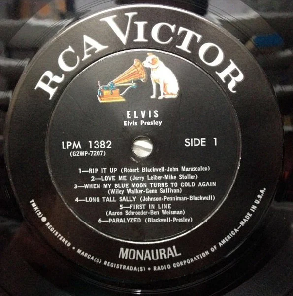 Elvis Presley - Elvis (LP, Album, Mono, RE, Roc) (Good Plus (G+)) - Image 3