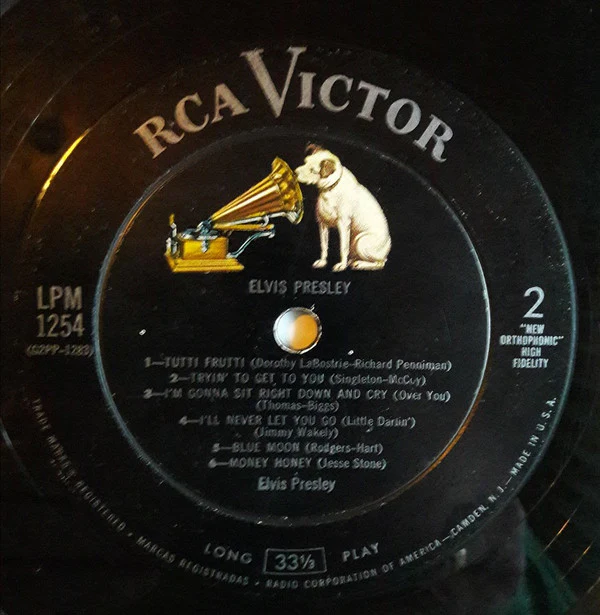 Elvis Presley - Elvis Presley (LP, Album, Mono, Ind) (Very Good Plus (VG+)) - Image 4