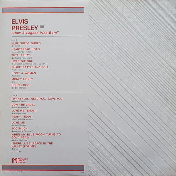 Elvis Presley - How A Legend Was Born (LP, Comp) (Very Good Plus (VG+)) - Image 2