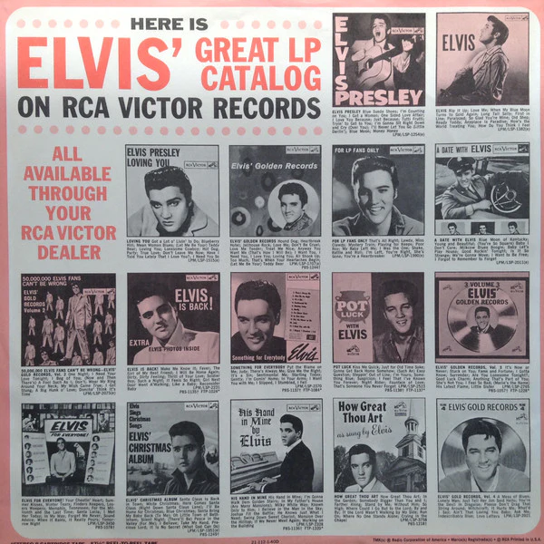 Elvis Presley - On Stage - February, 1970 (LP, Album, Roc) (Good Plus (G+)) - Image 5