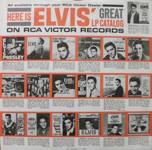 Elvis Presley - Roustabout (LP, Album, Mono, RE) (Very Good Plus (VG+)) - Image 5