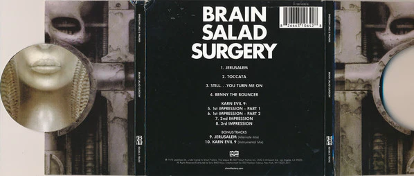 Emerson, Lake & Palmer - Brain Salad Surgery (CD, Album, RE, RM) (Mint (M)) - Image 4