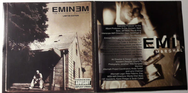Eminem - The Marshall Mathers LP (CD, Album, Ltd) (Very Good Plus (VG+)) - Image 3