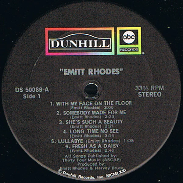 Emitt Rhodes - Emitt Rhodes (LP, Album, RE) (Very Good Plus (VG+)) - Image 3