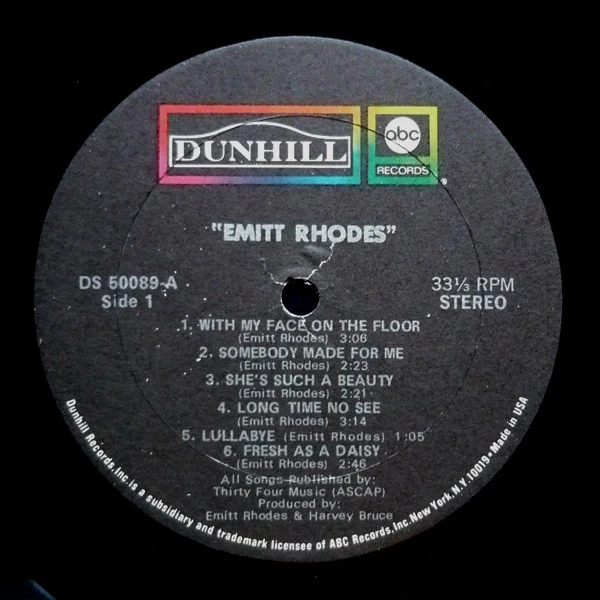 Emitt Rhodes - Emitt Rhodes (LP, Album) (Very Good Plus (VG+)) - Image 5