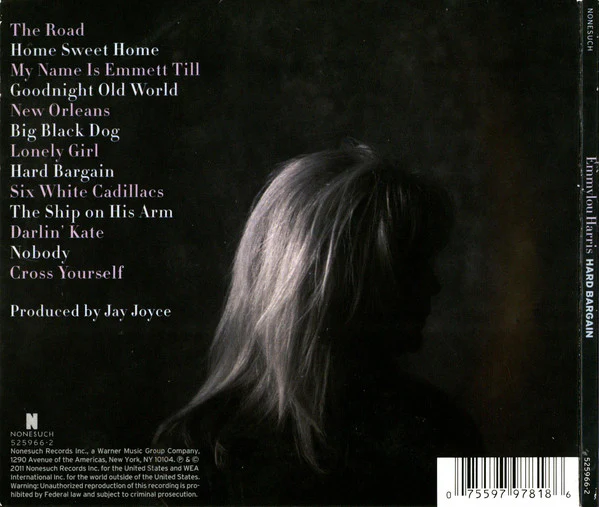 Emmylou Harris - Hard Bargain (CD, Album) (Very Good Plus (VG+)) - Image 2