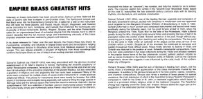 Empire Brass* - Greatest Hits (CD, Comp) (Near Mint (NM or M-)) - Image 4