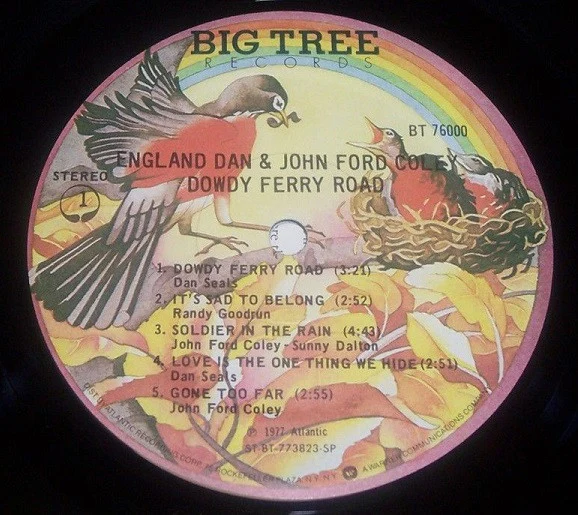England Dan & John Ford Coley - Dowdy Ferry Road (LP, Album, Spe) (Very Good Plus (VG+)) - Image 3
