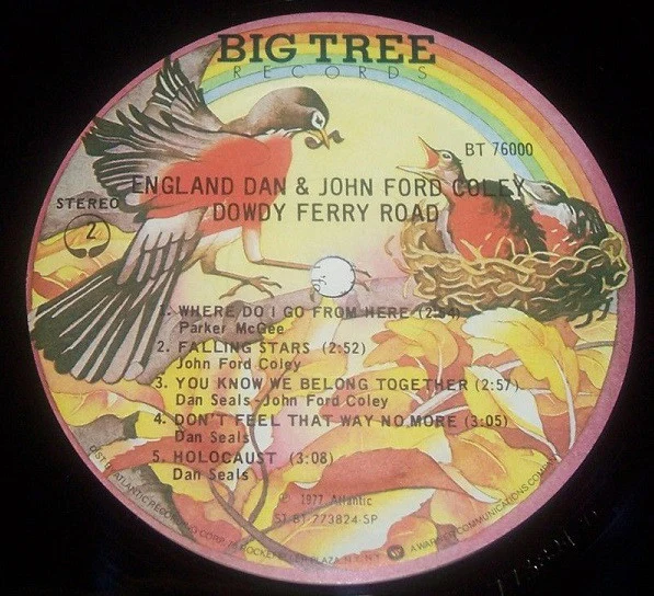 England Dan & John Ford Coley - Dowdy Ferry Road (LP, Album, Spe) (Very Good Plus (VG+)) - Image 4