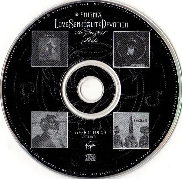 Enigma - Love Sensuality Devotion (The Greatest Hits) (CD, Comp, Club, Mixed) (Near Mint (NM or M-)) - Image 3