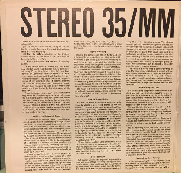 Enoch Light And His Orchestra - Stereo 35/MM (LP, Album, Gat) (Very Good (VG)) - Image 3