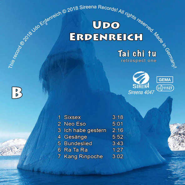 Udo Erdenreich - Tai Chi Tu (Retrospect One) (LP, Comp, Ltd) (Near Mint (NM or M-)) - Image 5