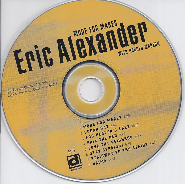 Eric Alexander With Harold Mabern - Mode For Mabes (CD, Album) (Near Mint (NM or M-)) - Image 3