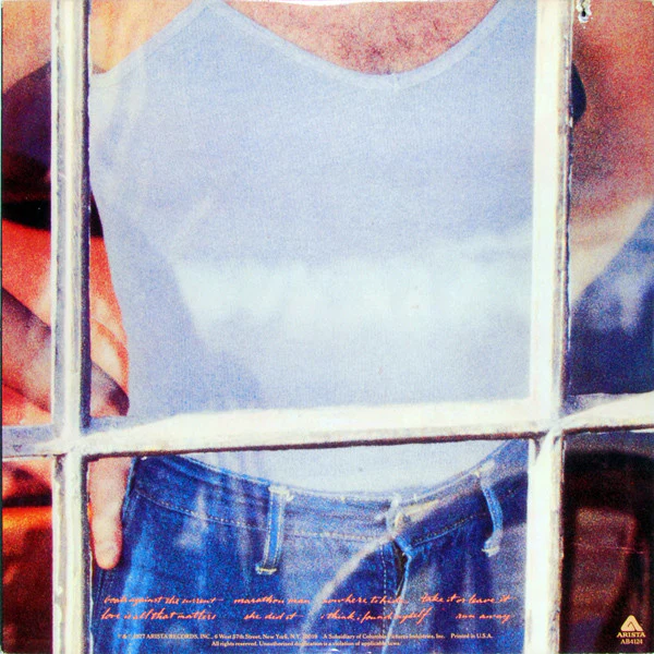 Eric Carmen - Boats Against The Current (LP, Album, Ter) (Very Good Plus (VG+)) - Image 4