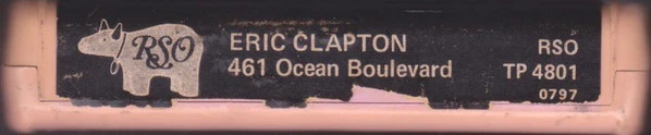Eric Clapton - 461 Ocean Boulevard (8-Trk, Album, Pin) (Very Good (VG)) - Image 2