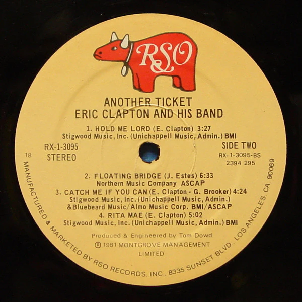 Eric Clapton - Another Ticket (LP, Album, 18 ) (Very Good Plus (VG+)) - Image 4