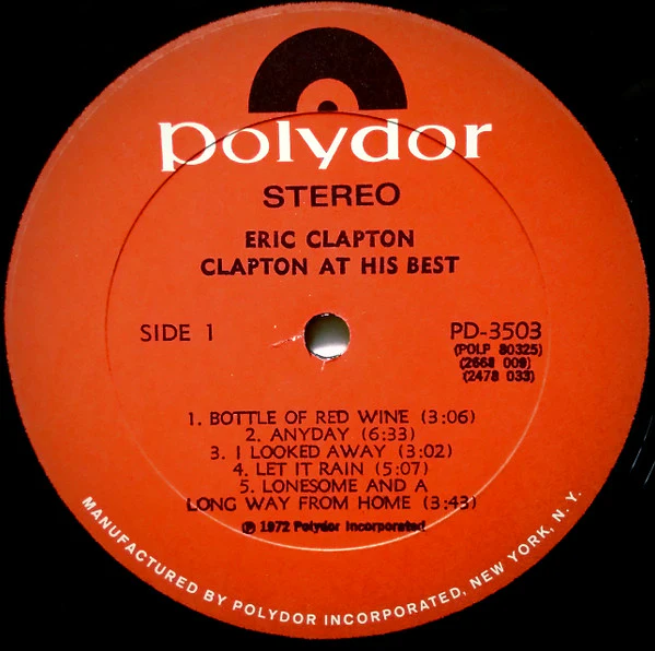 Eric Clapton - At His Best (2xLP, Comp, All) (Near Mint (NM or M-)) - Image 4