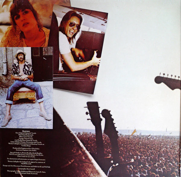 Eric Clapton - Backless (LP, Album, Glo) (Near Mint (NM or M-)) - Image 2