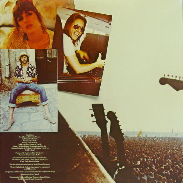 Eric Clapton - Backless (LP, Album, Promo, Gat) (Very Good (VG)) - Image 5