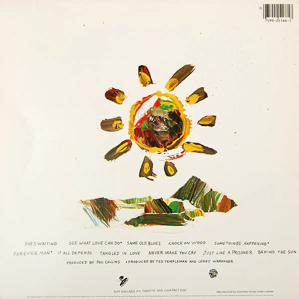 Eric Clapton - Behind The Sun (LP, Album, Club, Col) (Good Plus (G+)) - Image 4