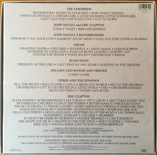Eric Clapton - Crossroads (6xLP, Comp + Box, Comp) (Near Mint (NM or M-)) - Image 2