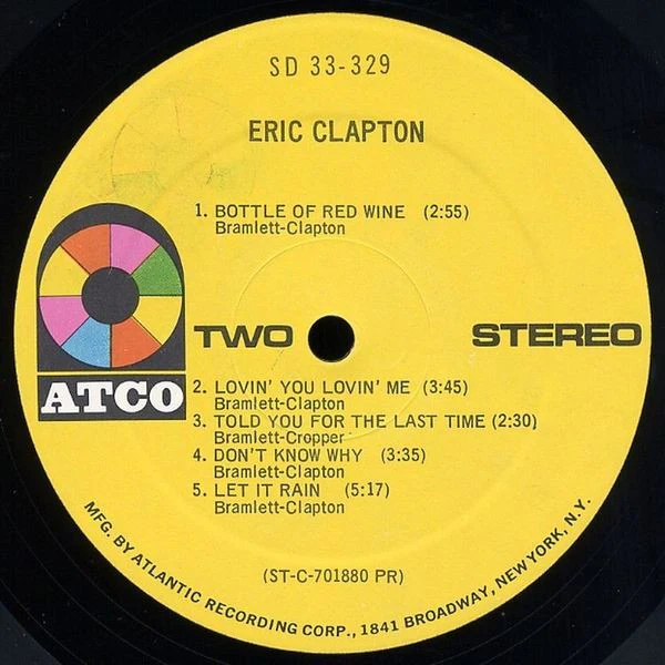 Eric Clapton - Eric Clapton (LP, Album, PR ) (Very Good Plus (VG+)) - Image 4