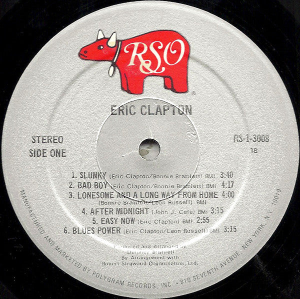 Eric Clapton - Eric Clapton (LP, Album, RE, 18 ) (Very Good Plus (VG+)) - Image 3