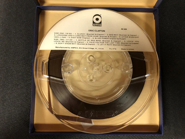 Eric Clapton - Eric Clapton (Reel, 4tr Stereo, 7" Reel, Album) (Very Good (VG)) - Image 3