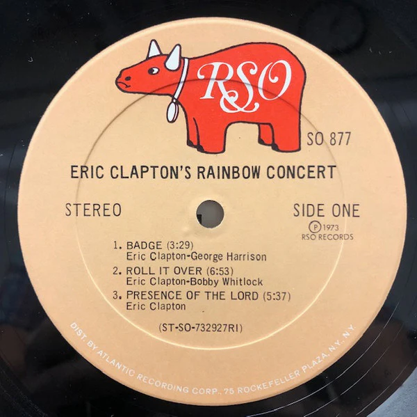 Eric Clapton - Eric Clapton's Rainbow Concert (LP, Album, RI ) (Very Good Plus (VG+)) - Image 5