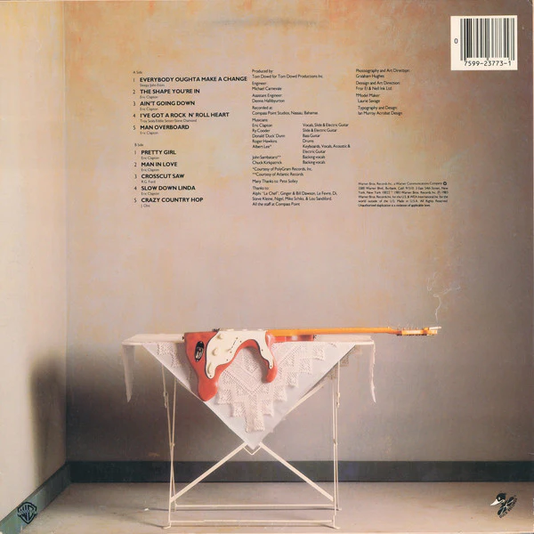 Eric Clapton - Money And Cigarettes (LP, Album, Jac) (Very Good Plus (VG+)) - Image 2