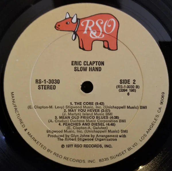 Eric Clapton - Slowhand (LP, Album, 6 -) (Near Mint (NM or M-)) - Image 4