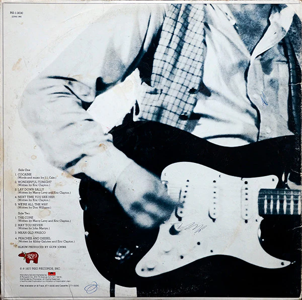 Eric Clapton - Slowhand (LP, Album, Pit) (Very Good Plus (VG+)) - Image 2