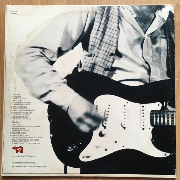 Eric Clapton - Slowhand (LP, Album, RP, 19 ) (Near Mint (NM or M-)) - Image 2
