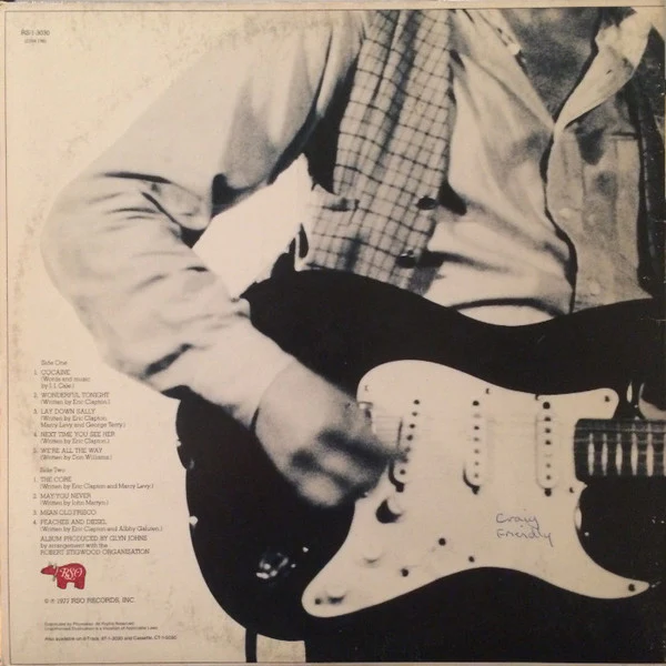 Eric Clapton - Slowhand (LP, Album, Ter) (Very Good Plus (VG+)) - Image 4