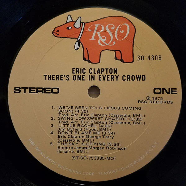 Eric Clapton - There's One In Every Crowd (LP, Album, MO) (Very Good (VG)) - Image 3