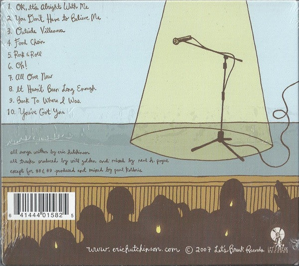 Eric Hutchinson - Sounds Like This (CD, Album) (Near Mint (NM or M-)) - Image 2