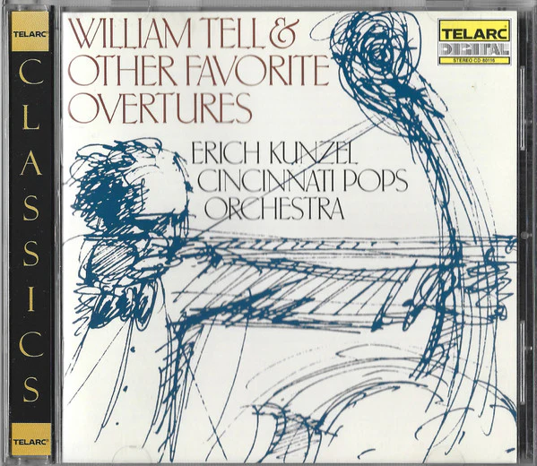Erich Kunzel, Cincinnati Pops Orchestra - William Tell & Other Favorite Overtures (CD, Album, RE) (Near Mint (NM or M-))