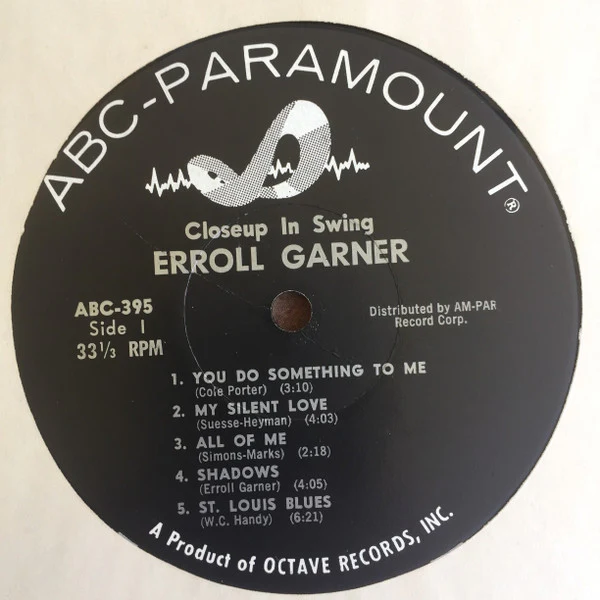 Erroll Garner - Closeup In Swing (LP, Album, Mono) (Very Good Plus (VG+)) - Image 3