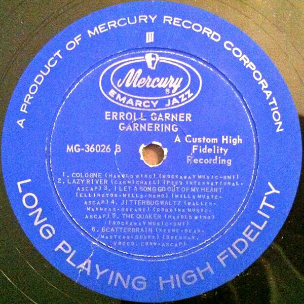 Erroll Garner - Garnering (LP, Album) (Very Good (VG)) - Image 4