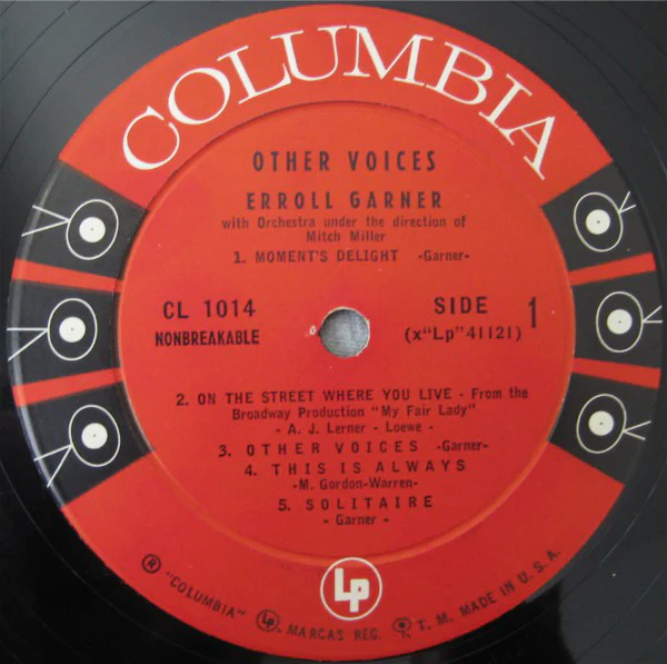 Erroll Garner - Other Voices (LP, Album, Mono, Hol) (Very Good Plus (VG+)) - Image 3