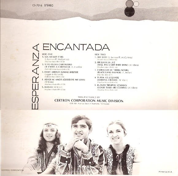 Esperanza Encantada - Esperanza Encantada (LP, Album) (Very Good Plus (VG+)) - Image 3