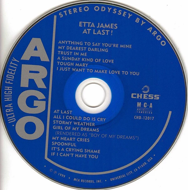 Etta James - At Last! (CD, Album, RE, RM) (Near Mint (NM or M-)) - Image 3