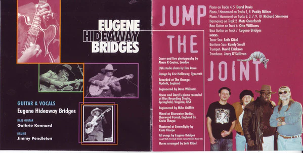 Eugene Hideaway Bridges* - Jump The Joint (CD, Album) (Near Mint (NM or M-)) - Image 5