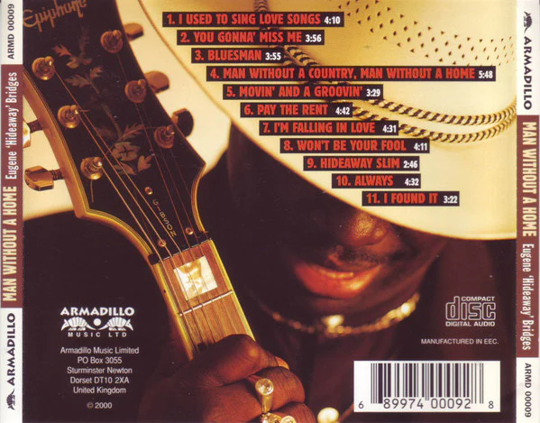 Eugene Hideaway Bridges* - Man Without A Home… (CD, Album) (Near Mint (NM or M-)) - Image 2