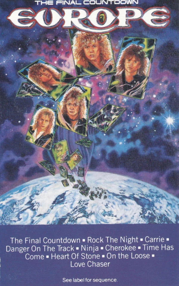 Europe - The Final Countdown (Cass, Album) (Very Good Plus (VG+))