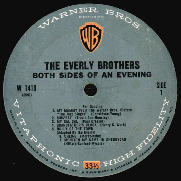 Everly Brothers - Both Sides Of An Evening (LP, Album, Mono) (Very Good (VG)) - Image 3