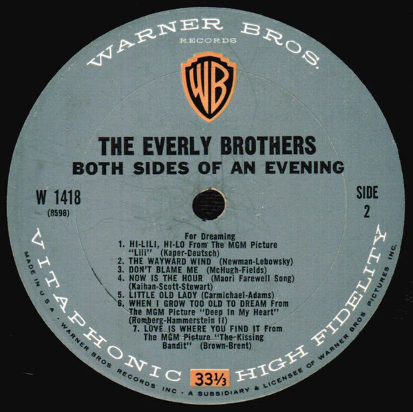 Everly Brothers - Both Sides Of An Evening (LP, Album, Mono) (Very Good (VG)) - Image 4