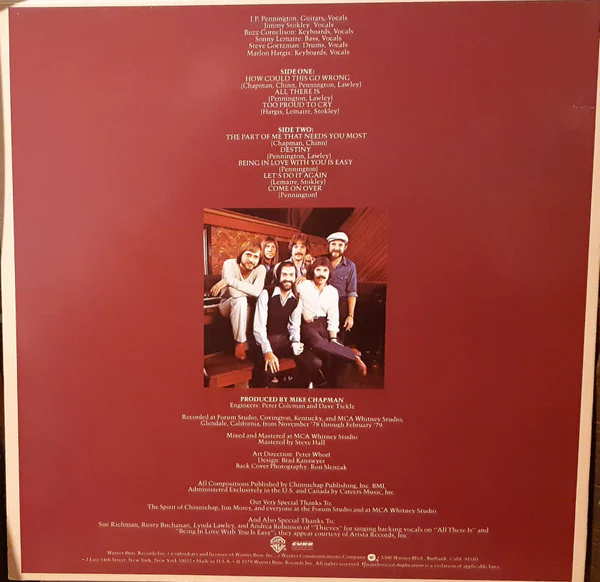 Exile - All There Is (LP, Album, Win) (Very Good (VG)) - Image 2