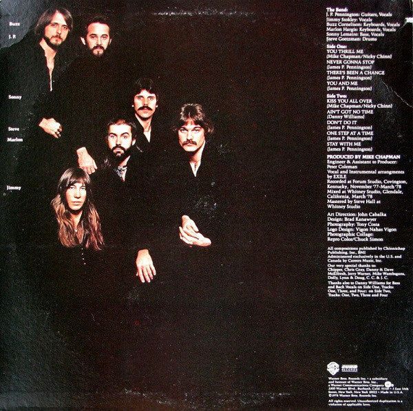 Exile - Mixed Emotions (LP, Album, Jac) (Near Mint (NM or M-)) - Image 2